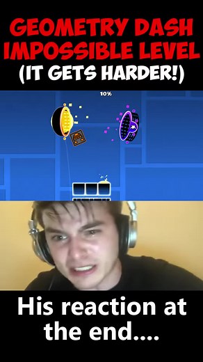 Geometry Dash Impossible World's Smallest Violin But It Gets Harder #geometrydash #fyp