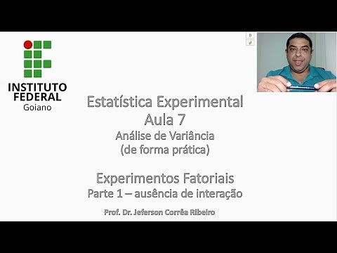 Aula 7 - Experimentos fatoriais de forma prática