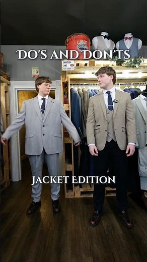 Most men wear their suit jacket wrong – here’s how it should fit #mensfashion #menswear