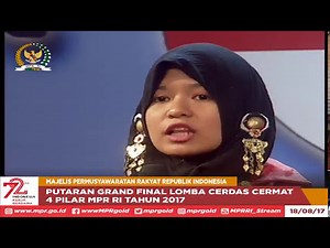 Grand Final Lomba Cerdas Cermat MPR RI Tahun 2017