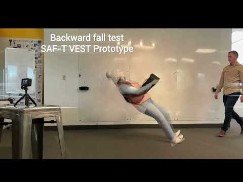 SAF-T VEST fall test, enhanced.