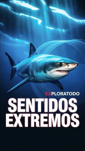 😱 The Secret of Super-Developed Senses: Extreme Natural Power. #sharks #oceanlife #natgeo