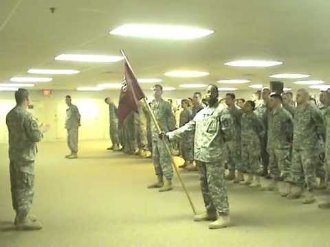 SFC Douglas Wood's final formation, 256 Combat Support Hospital