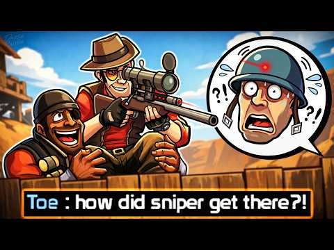 TF2 - The Upward Sniper Exploit (Hidden Spot Exploit)