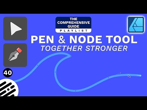 Affinity Designer Tutorial: Using the Pen & Node Tool Together