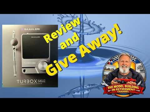 Gaahleri Turbox Mini Airbrush Review + GIVEAWAY! Is This Portable Compressor any Good?