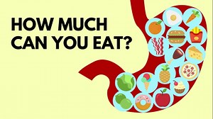 How much can you eat before your stomach explodes?