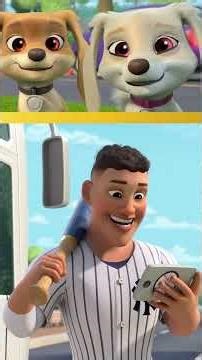 Rubble meets baseball pro Aaron Judge!