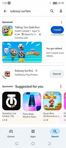 how to download game subway surfers in mobile # gaming videos