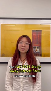 The NYU Office of Global Programs Study Away interest form for Fall 2026 is now live ✈️ Learn how to start your journey abroad and explore details on eligibility, timelines, and the review process via https://www.nyu.edu/academics/studying-abroad/upperclassmen-semester-academic-year-study-away/applying/nyu-students.html 🔗 #nyugallatin #gallatinglobal #nyustudyaway #nyu | NYU Gallatin School of Individualized Study
