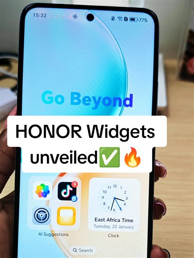 Setting Up HONOR Widgets on Your Device