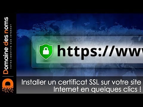 Comment installer un certificat SSL sur un site web
