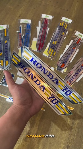 Custom Stickers and Accessories for Honda C70