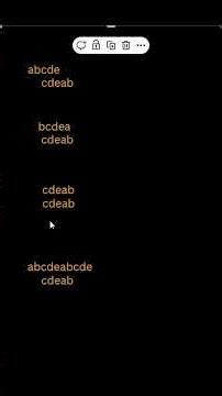 796. Rotate String #coding #leetcode