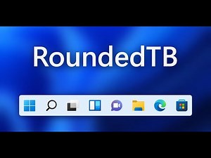 Rounded TB! Make your taskbar dynamic and rounded!