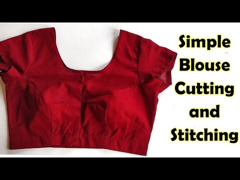 Easy Blouse Stitching and Cutting Tutorial for Everyone ‪@Rekhas_design4545‬