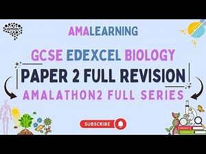 GCSE Biology Paper 2 Full Revision | Edexcel | AMALathon2 Full Series | Fast Track 2025