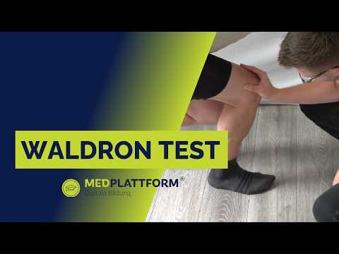 Waldron Test - Kniegelenk
