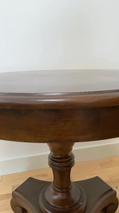 MDF tables makeover. Stripped and sanded down. Paint wash and mat varnish to seal. They were not antiques nor good quality wood. But they look so lovely now 😎 #furnitureflip #paintedfurniture #furnituremakeover #furnituredesigner | Extreme Furniture Makeover