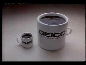 2002 Acme Coffee Geico Direct Commercial