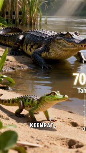 Inilah fakta menarik tentang buaya yang jarang orang tahu @halloinfo