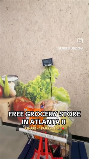 Listen Up! if you are in the Atlanta area. Free Food Pantry for those in need. #atlanta #foodpantry #everyonehighlightsfollowerseveryonehighlightsfollowerseveryone #highlightseveryonefollowers2025 #humanity #feedthehungry | Regina Renee TheQueen