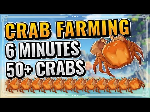 Daily Crab Farming Route (PAIMON APPROVED!!) Adeptus Temptation Genshin Impact