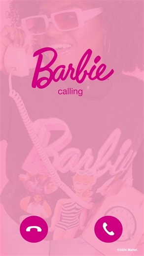 incoming call: Barbie📞💕 #rue21 #barbie