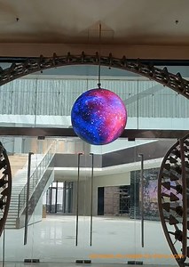 [Hot Item] pH3 P3 Diameter 1.5m Custom Made Creative Special Shape LED Display Sphere