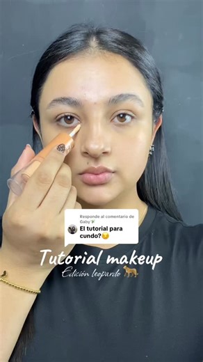 20 reactions | Tutorial para tu #Maquillaje de #halloween #leopard #HalloweenMakeUp 癩✨ By me 懶✨ | Valeria Bonilla | Facebook