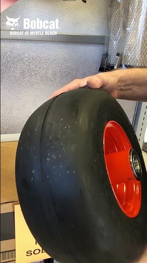 Bobcat no-flat tires for your mower!