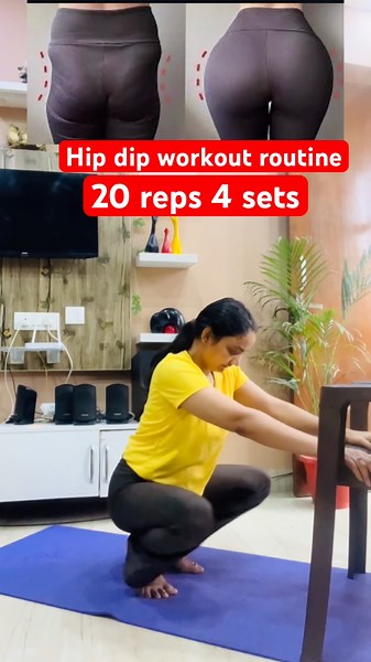Heavy hip & thighs workout 🔥🔥✅#fitness #workout #yoga #yogalife