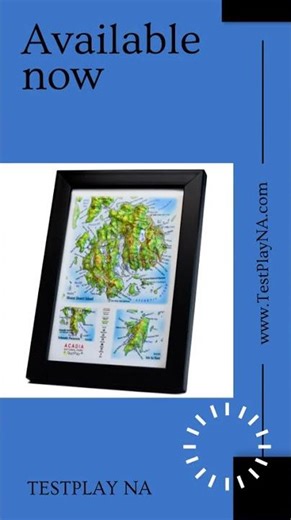 Acadia National Park 3D Raised Relief Map