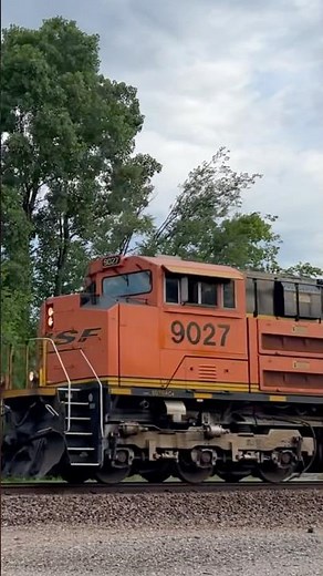 All EMD sd70ace on a BNSF coal train
