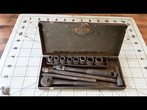 SK 1/4" Ratchet & Socket Set Restoration