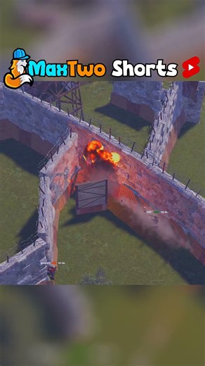 They forgot where they placed their landmines #rust #gaming #rustgame #rustclips #funny