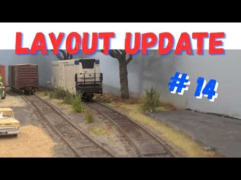 HO Scale Shelf Layout Update # 14 (March)