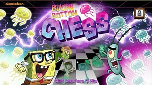 Bikini Bottom Chess Spongebob - Nickelodeon Games - Gameplay
