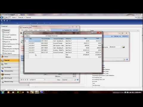 Excel Journal Import for DynamicsGP