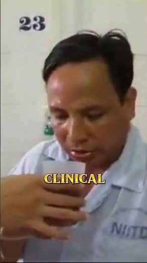 A man infected with rabies demonstrates