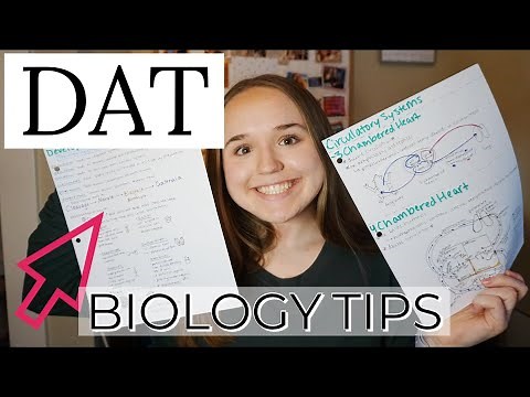 How to study for the DAT Biology Section