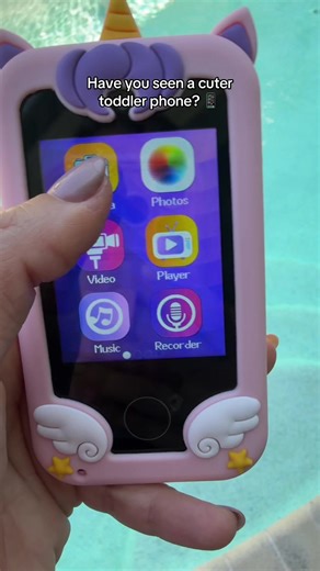 The perfect first phone for toddlers! 📱🎵 Take pics, play games, use the flashlight, and jam out to fun tunes — learning has never been this playful! #ToddlerPhone #EducationalToys #KidsLearningFun #christmasgiftforkids #tiktokshopblackfriday