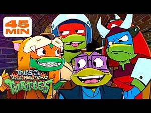 45 Minutes of the FUNNIEST Moments from Tales of the Teenage Mutant Ninja Turtles! 😆 | TMNT
