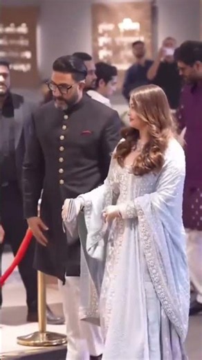 Aishwarya Rai Bachan with husband Abishk Bachan #bollywood #2026