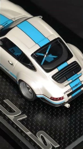 Unboxing 1:43 Porsche Singer DLS Real Carbon Base | Diecast Cars Detailing | Model Car Showcase