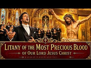 Litany of the Most Precious Blood of Our Lord Jesus Christ | Catholic Operatic Prayer Song