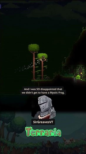 【Terraria】But I wanted a Mystic Frog. :(