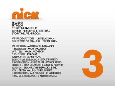 Nickelodeon presents story time