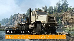 RNG M23 Military Truck for SnowRunner - mod.io