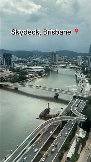 Brisbane Sky Deck 360° Views | Stunning City Skyline in 4K